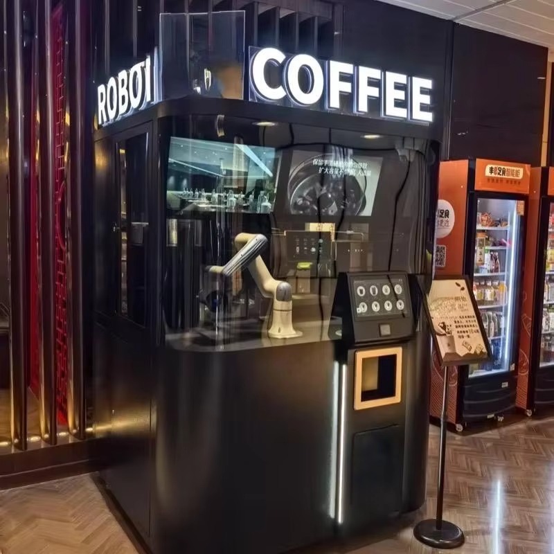 Meal Prep Vending Machine - Koffiemachine met robotbarista, 24 uur per