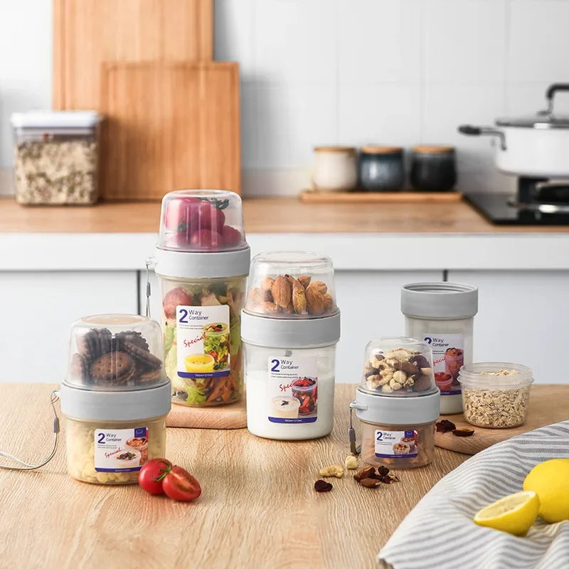 Meal Preparation - Ontbijt Havermout Granen Moer Yoghurt Salade