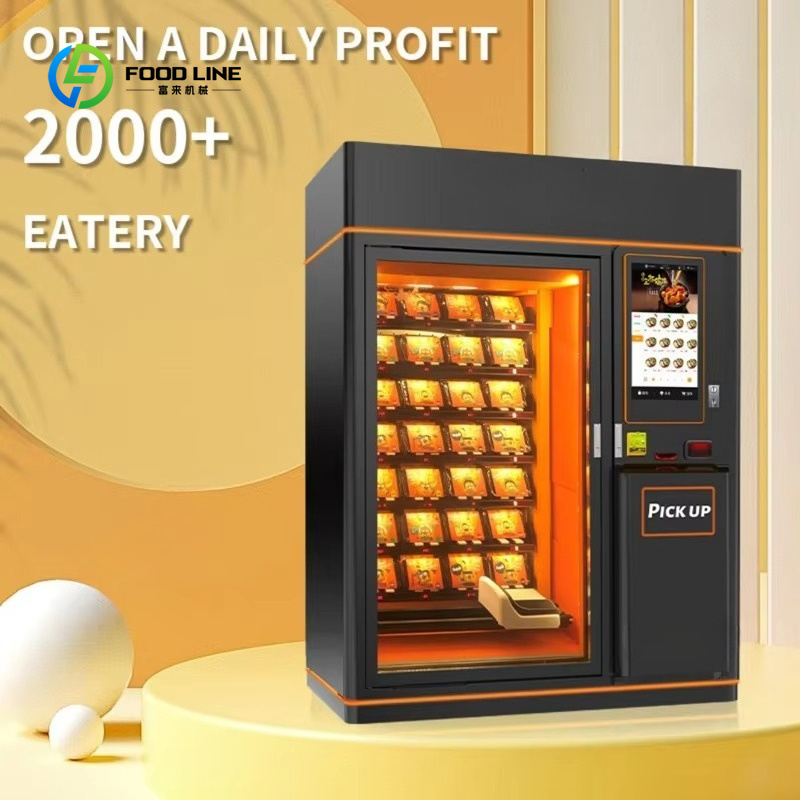 Meal Prep Vending Machine - Op maat gemaakte warme voedsel automaat,
