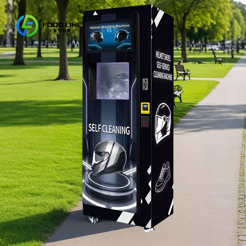 Meal Prep Vending Machine - Automatische helm- en schoenreinigingsautomaat op maat