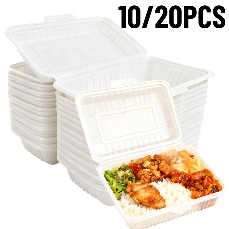 Meal Prep Bowl - 10/20PCS Wegwerp Lunchboxen Plastic Salades Sandwiches