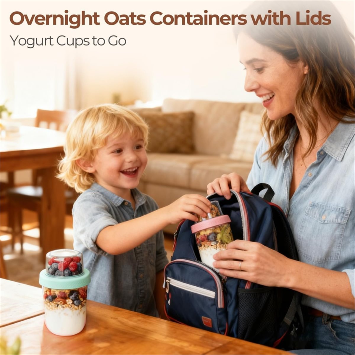 Overnight Oats-potten met deks - Overnight Oat Jar recensie en prijs