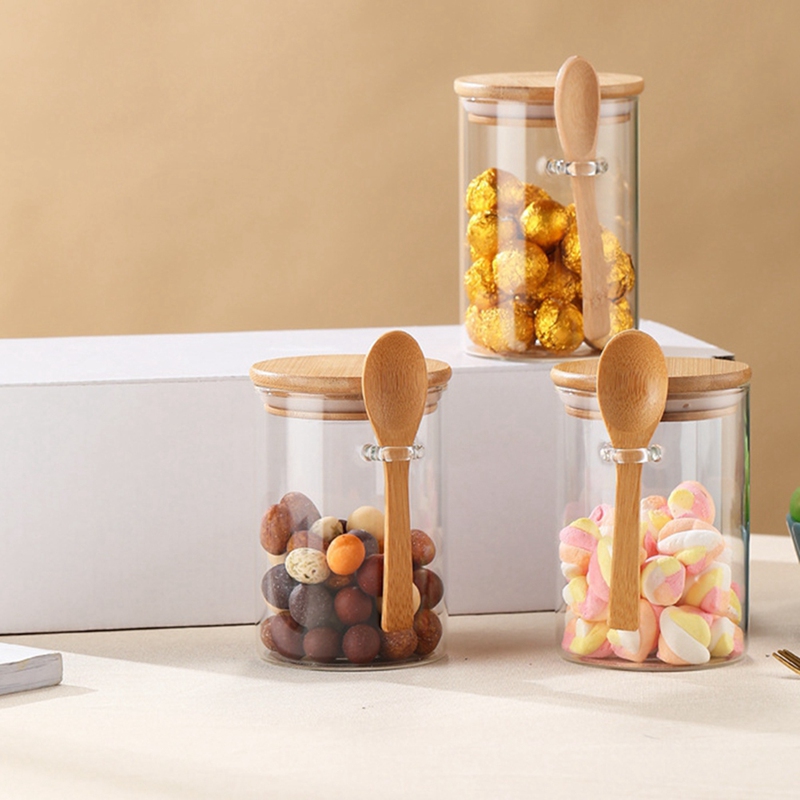 4-pack glazen containers voor  - Overnight Oat Jar recensie en prijs