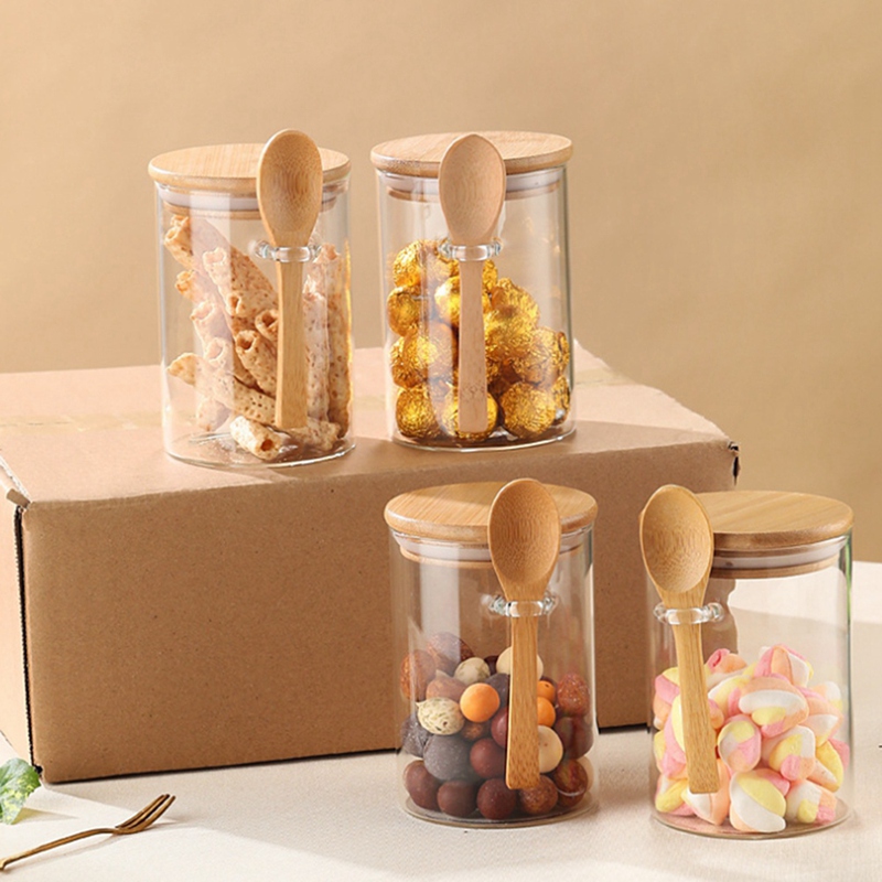 4-pack glazen containers voor  - Overnight Oat Jar recensie en prijs