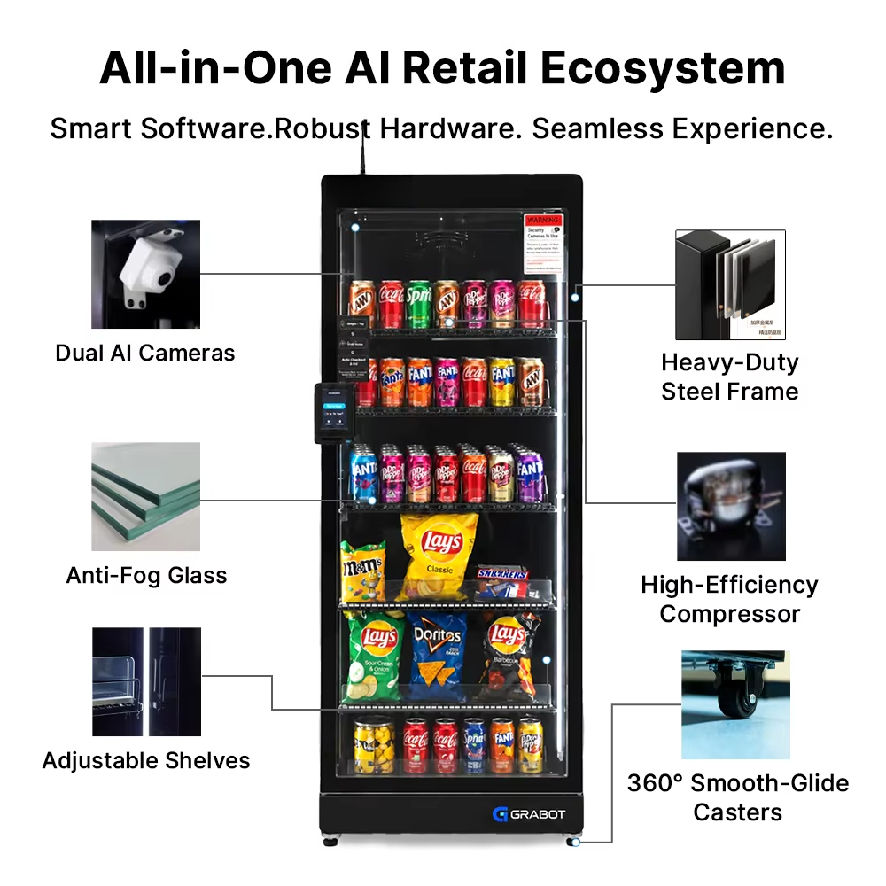 FL Snack- en drankenautomaat m - Meal Prep Vending Machine recensie en prijs