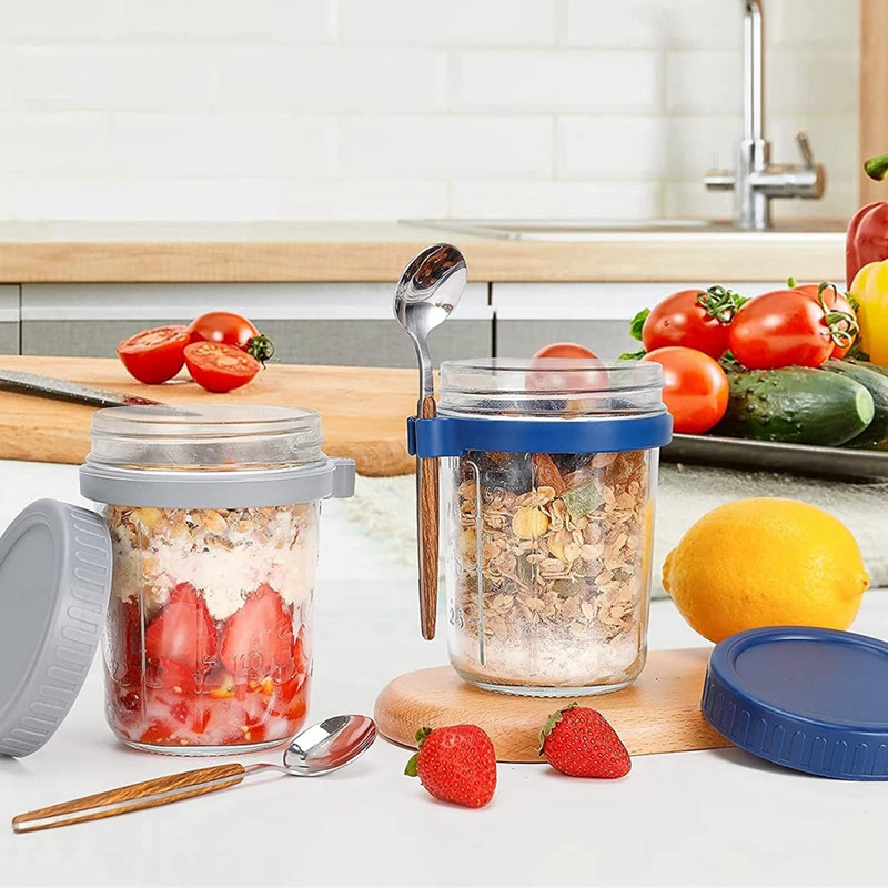 4-pack Overnight Oats containe - Overnight Oat Jar recensie en prijs