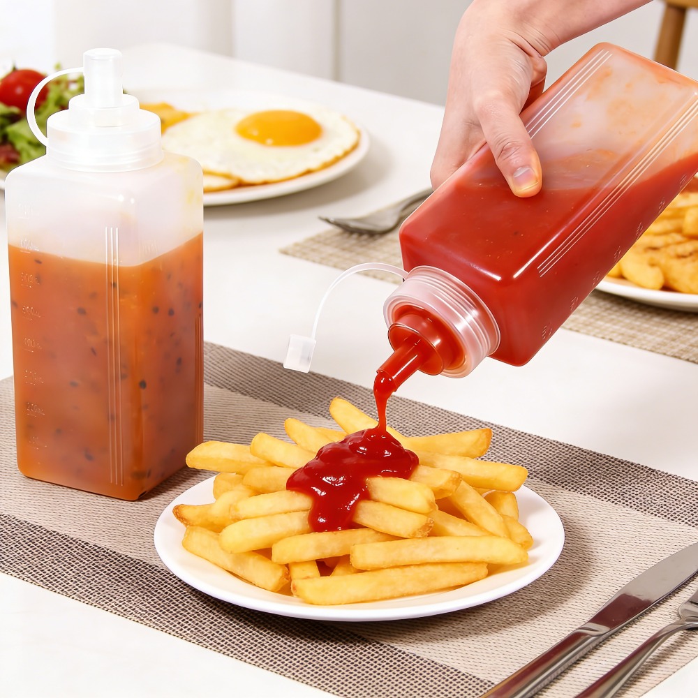 1000ML Knijpsausfles en deksel - Sauce Squeeze Bottle recensie en prijs