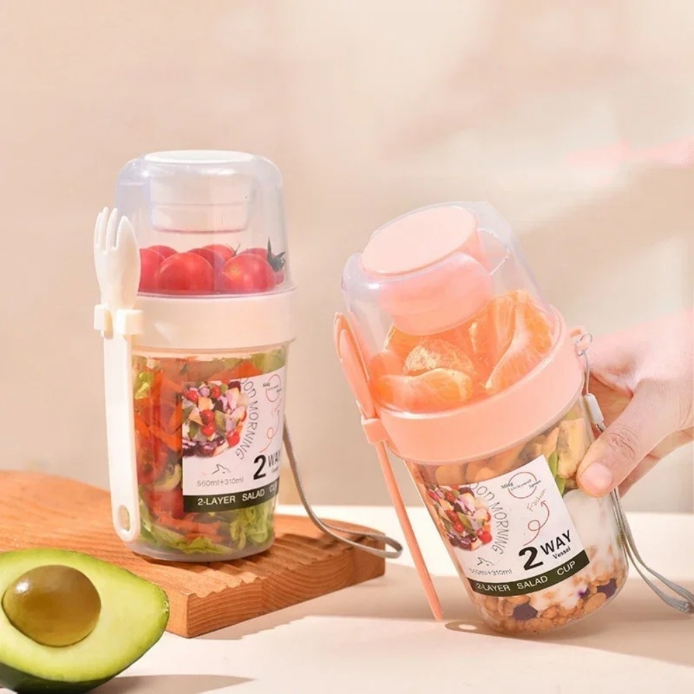 Draagbare Salade Cup Ontbijt C - Meal Preparation recensie en prijs