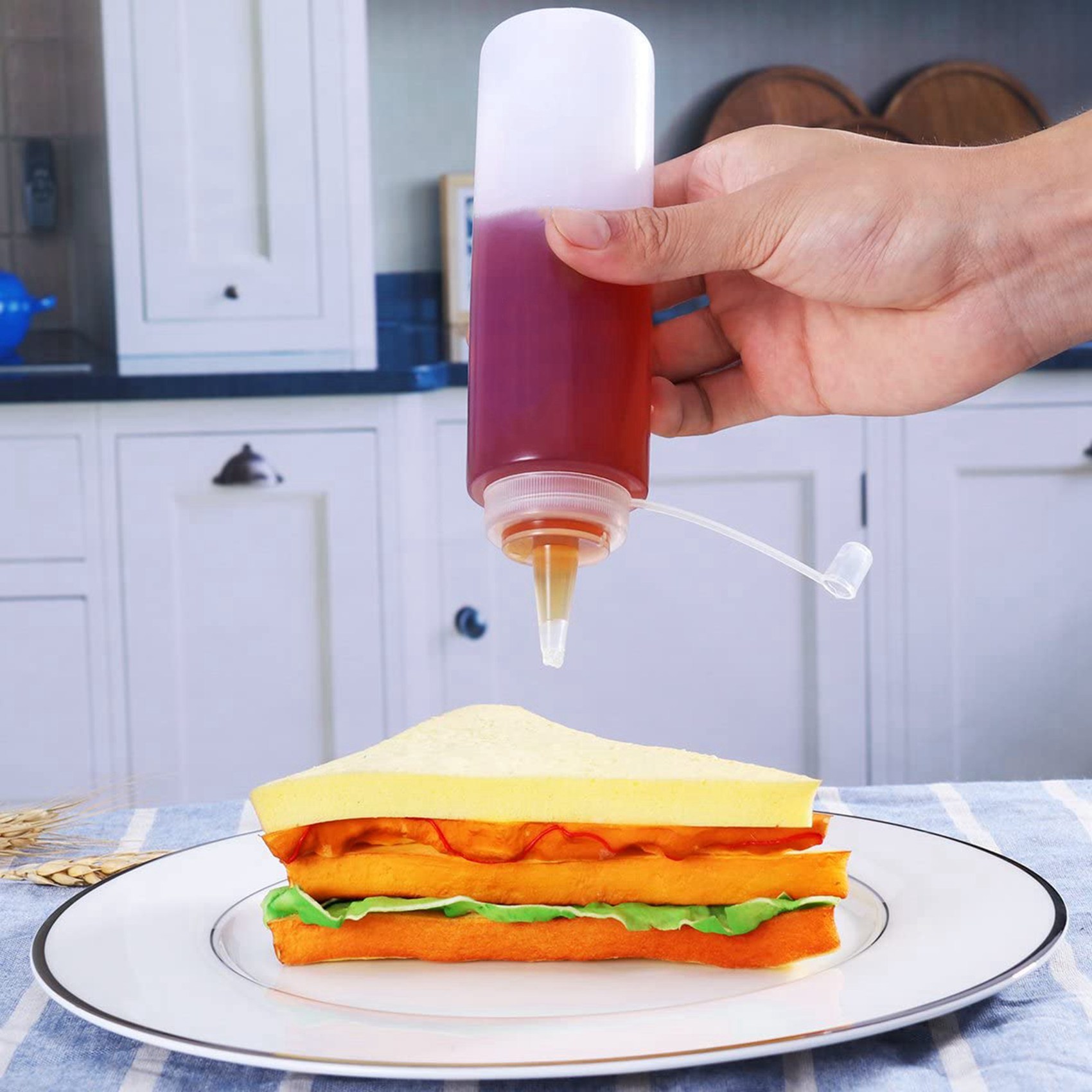 ABGE-24 Verpakking met 8 oz kn - Sauce Squeeze Bottle recensie en prijs