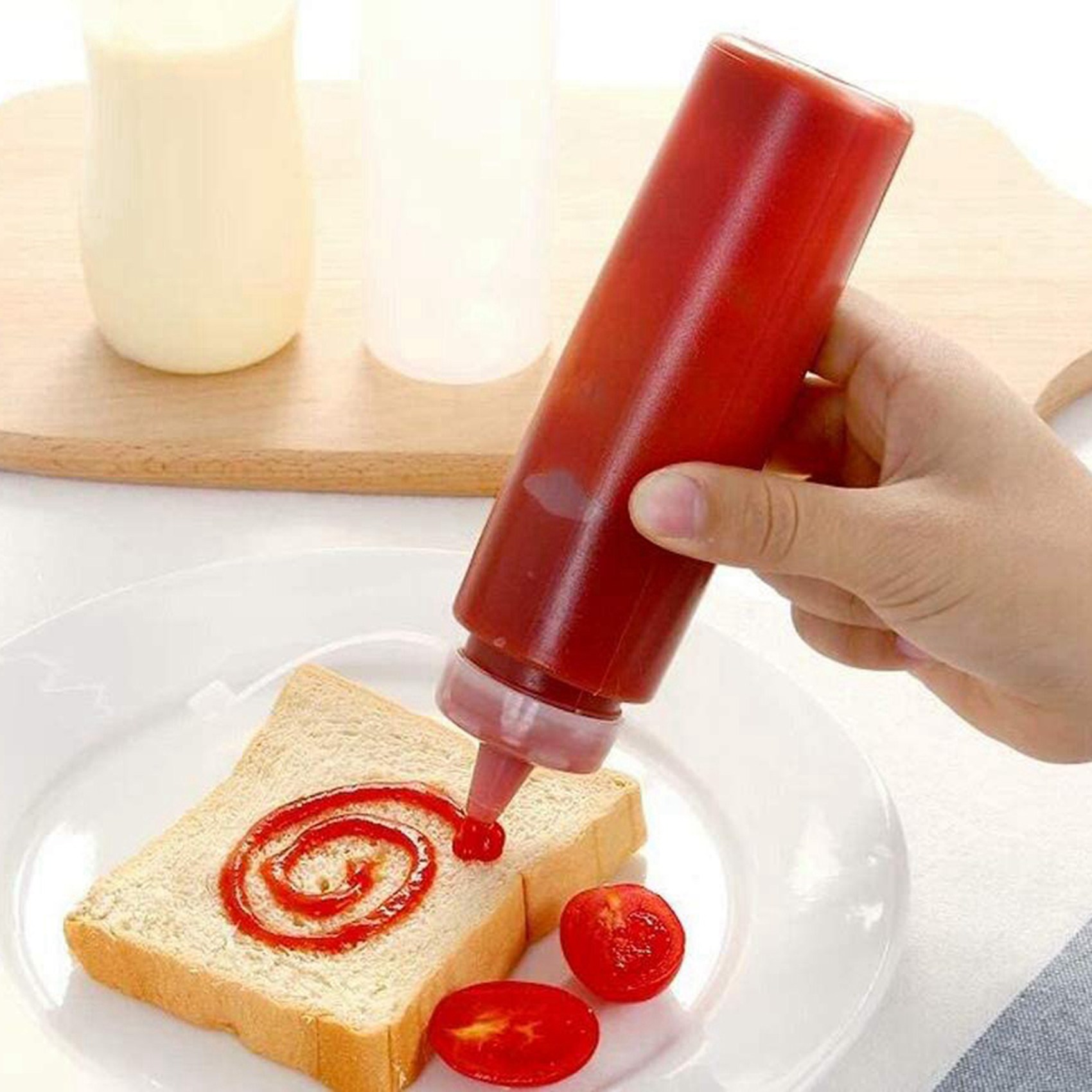 ABGE-24 Verpakking met 8 oz kn - Sauce Squeeze Bottle recensie en prijs