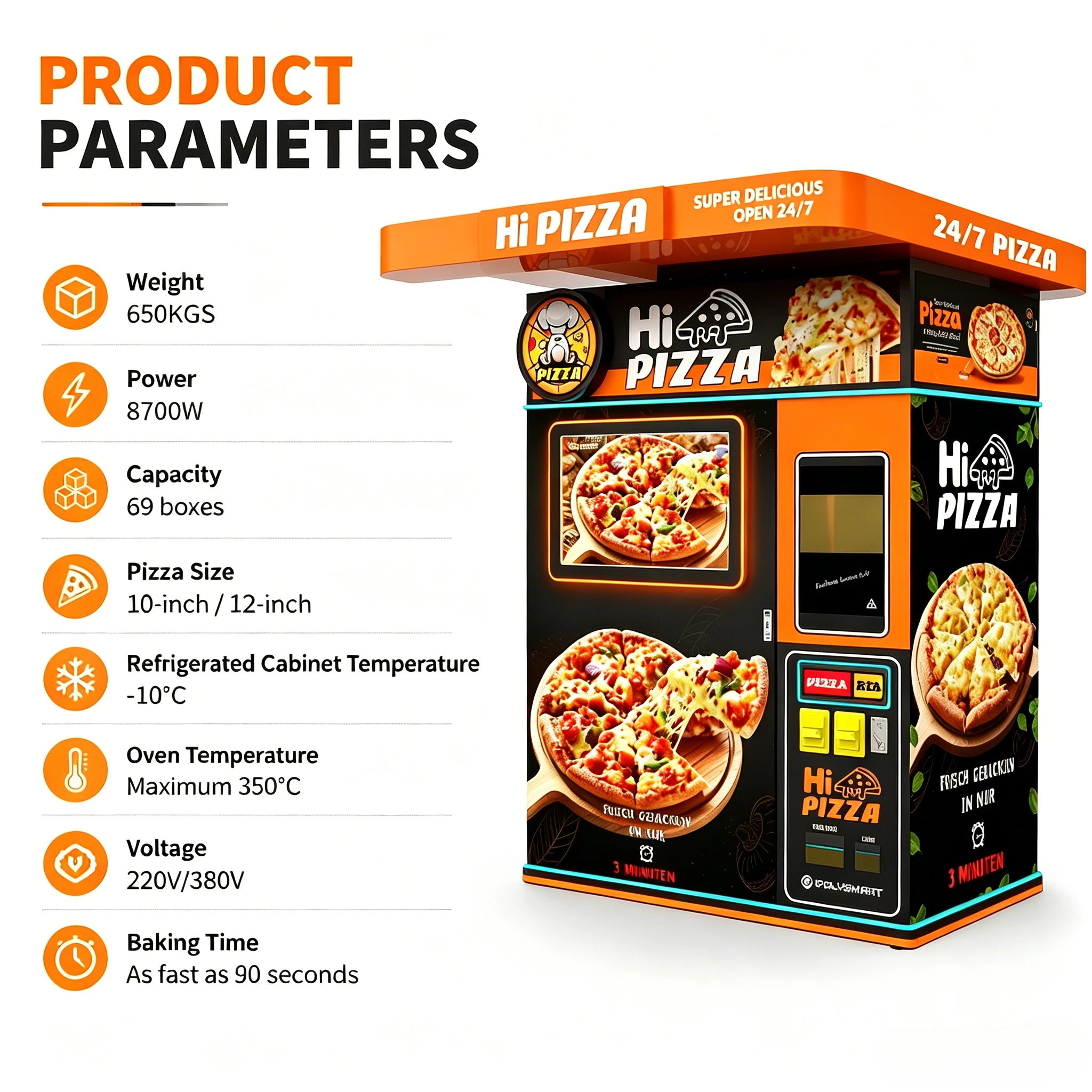 Geavanceerde volautomatische p - Meal Prep Vending Machine recensie en prijs