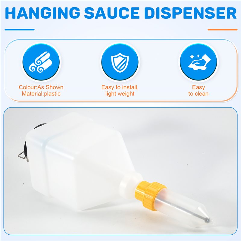 AB47-5.5L Sausfles Knijpfles H - Sauce Squeeze Bottle recensie en prijs