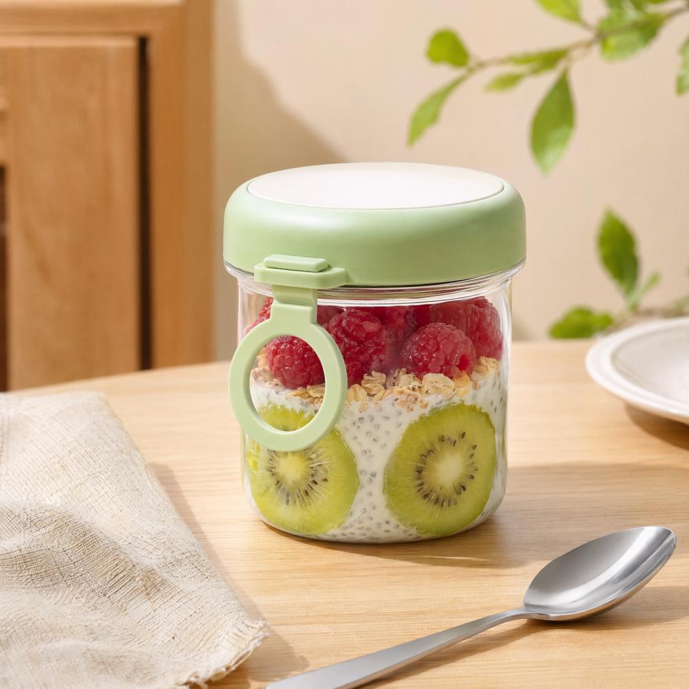 Opbergpot voor voedingssupplem - Overnight Oat Jar recensie en prijs