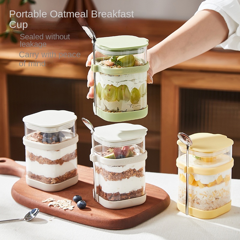 Glazen Overnight Oats Beker me - Overnight Oat Jar recensie en prijs