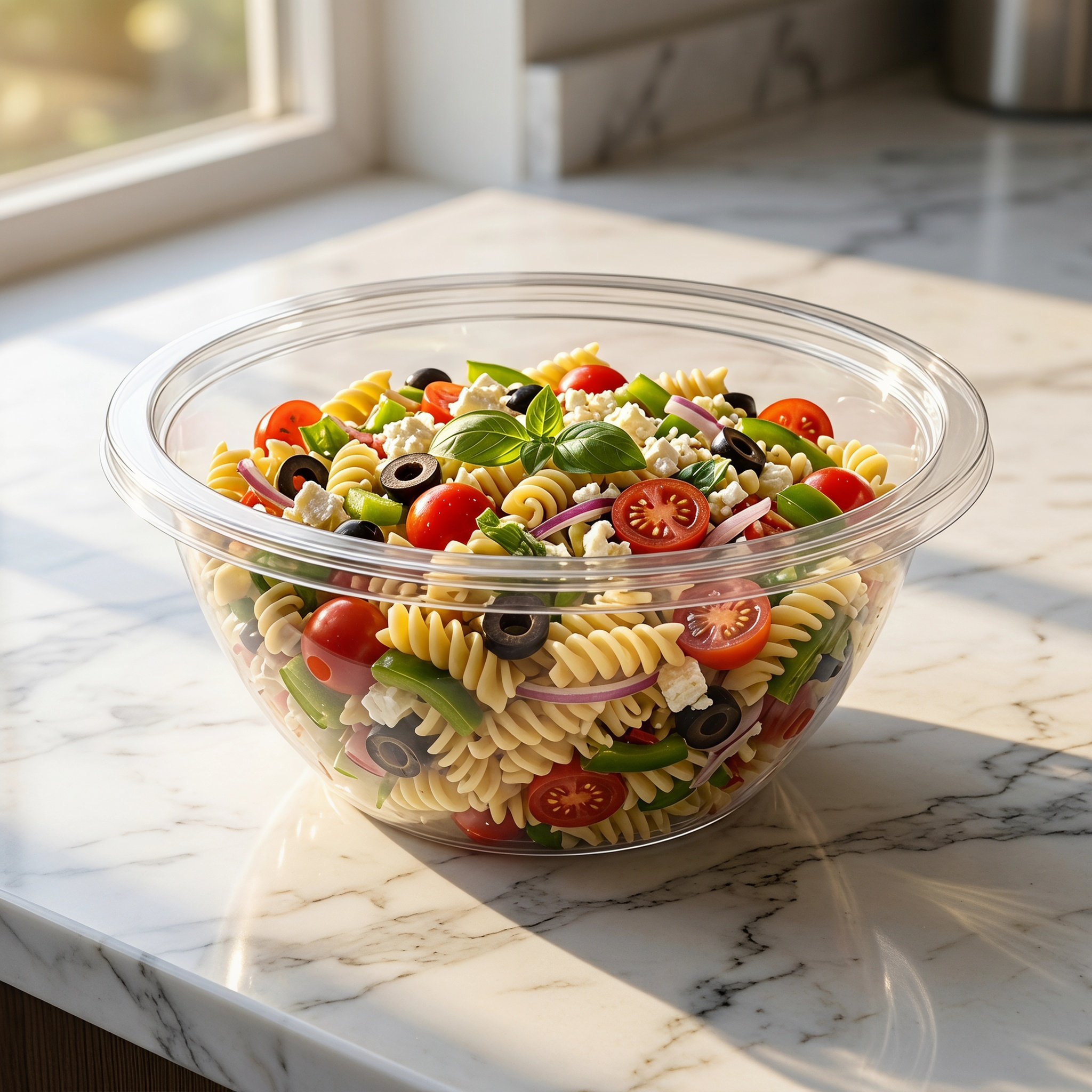 Transparante kunststof mengkom - Meal Prep Bowl recensie en prijs
