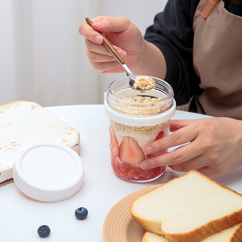 1 stuks Overnight Oats Contain - Overnight Oat Jar recensie en prijs