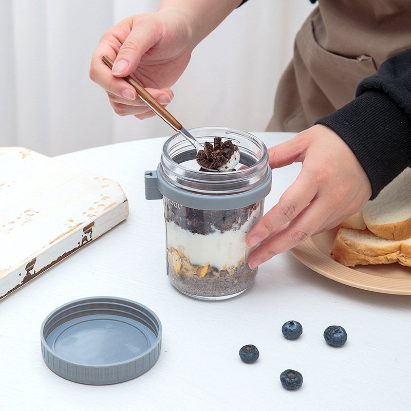 1 stuks Overnight Oats Contain - Overnight Oat Jar recensie en prijs
