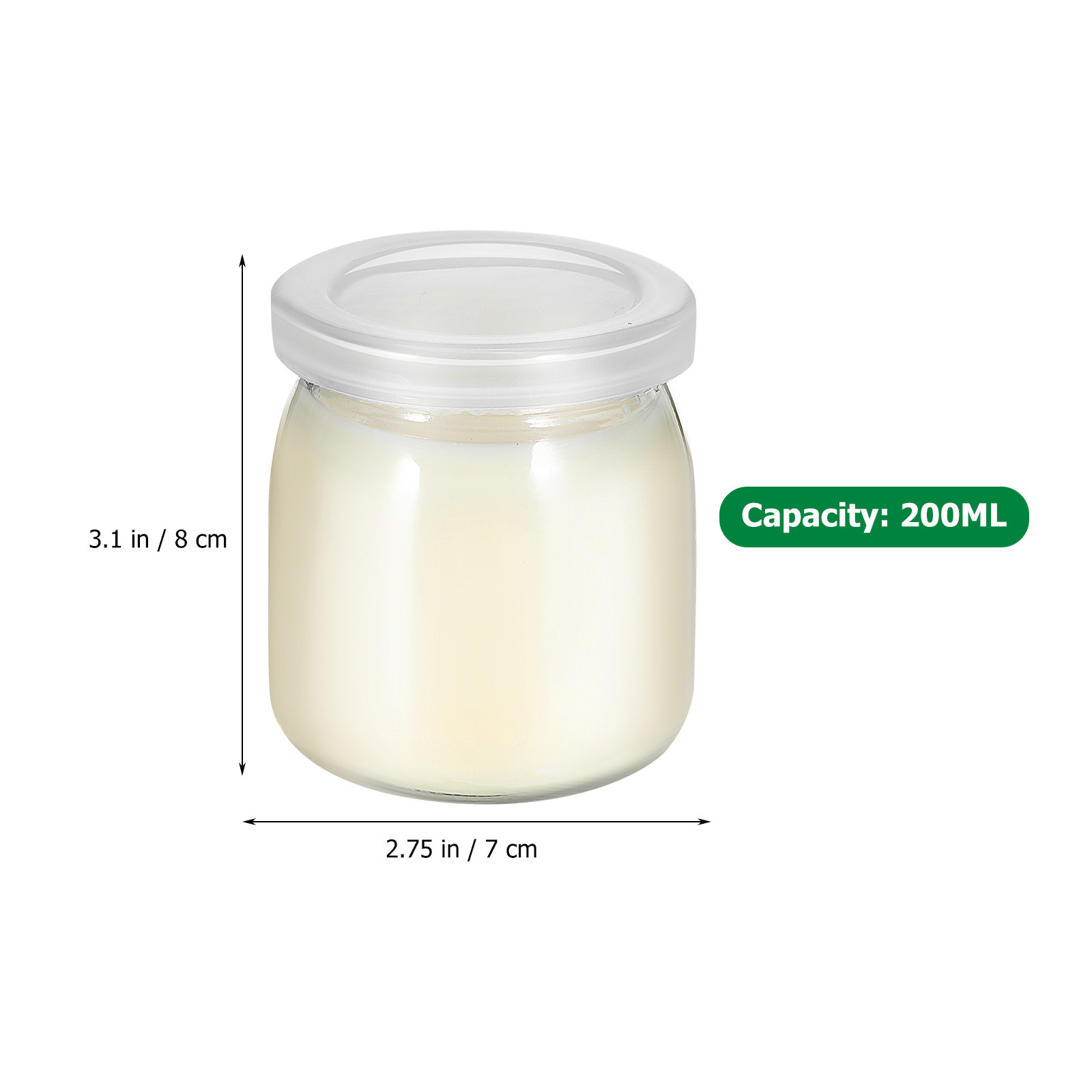 12 stuks hittebestendige glaze - Overnight Oat Jar recensie en prijs