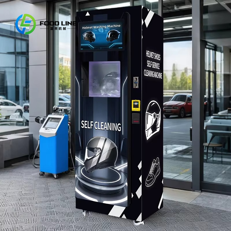 Automatische helm- en schoenre - Meal Prep Vending Machine recensie en prijs