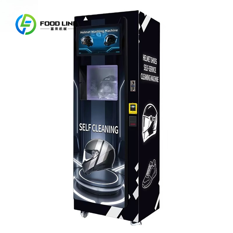 Automatische helm- en schoenre - Meal Prep Vending Machine recensie en prijs