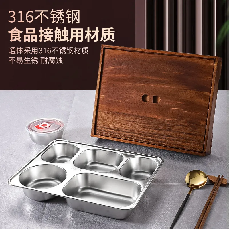 Zwarte Walnoot Bento Box met V - Meal Prep Korean Food recensie en prijs