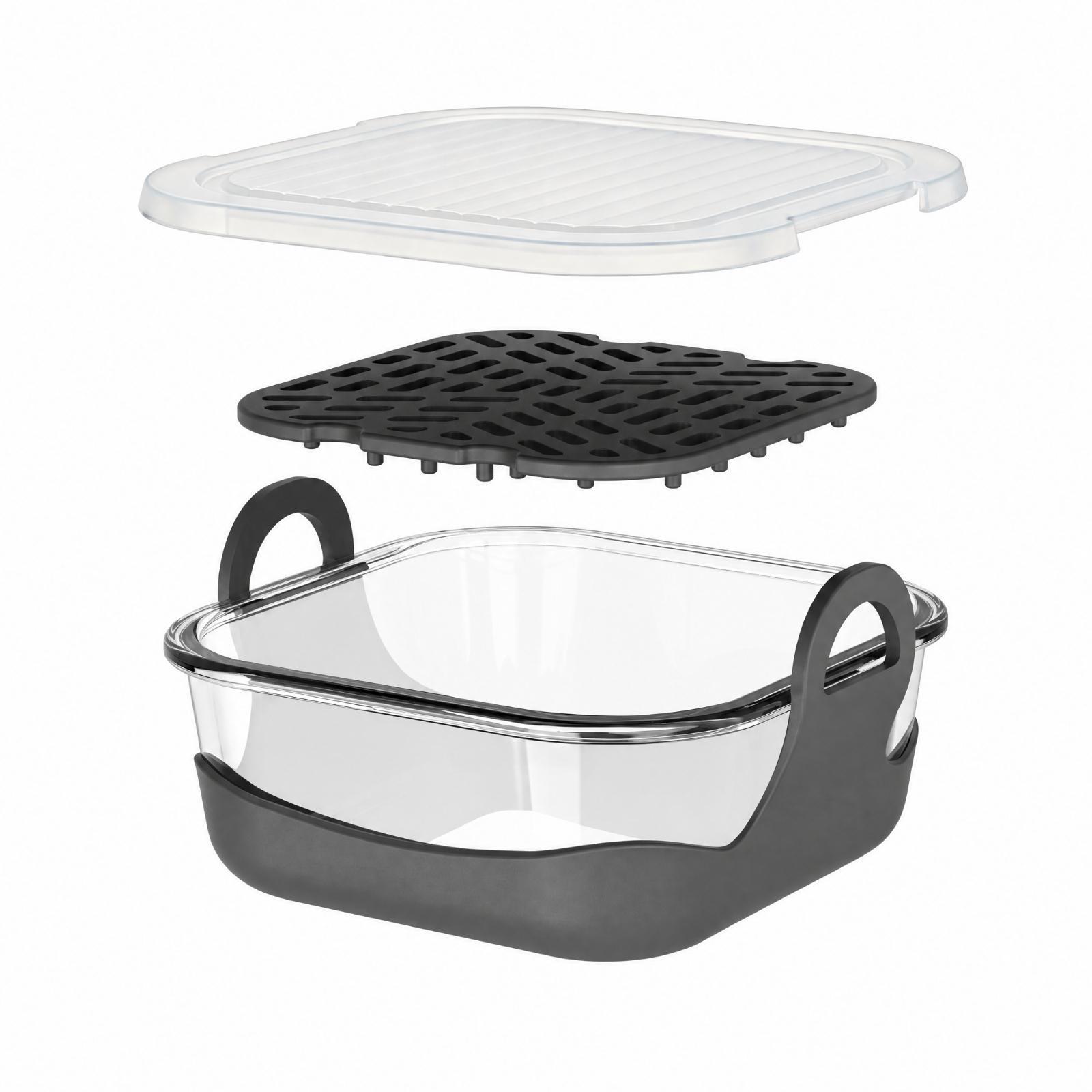 Herbruikbare siliconen bakvorm - Meal Prep Format recensie en prijs