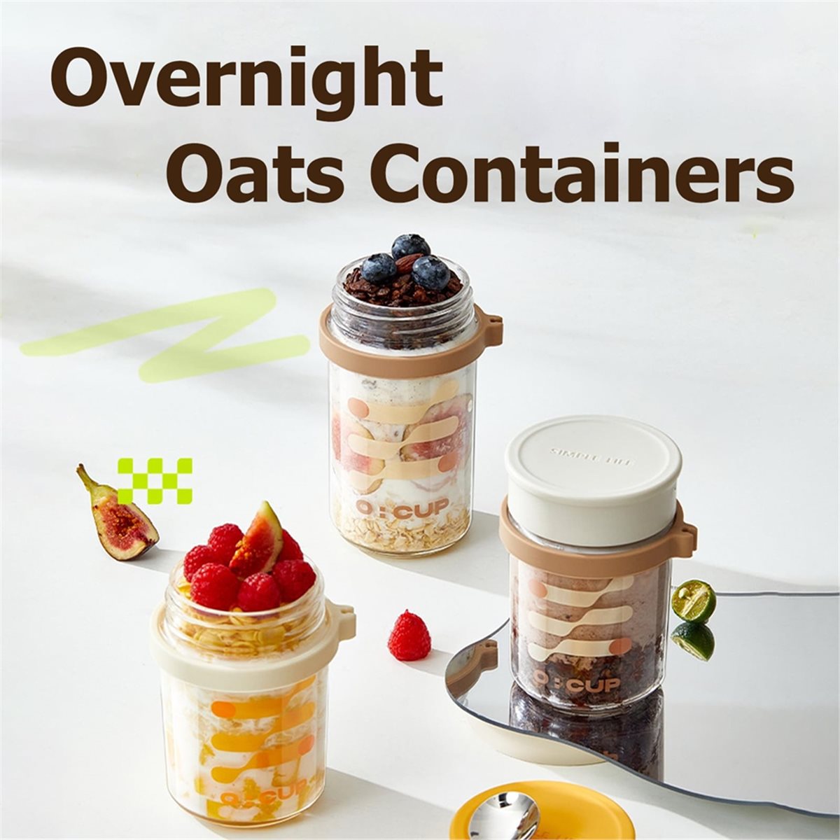 A67T NIEUW 4-pack Overnight Oa - Overnight Oat Jar recensie en prijs